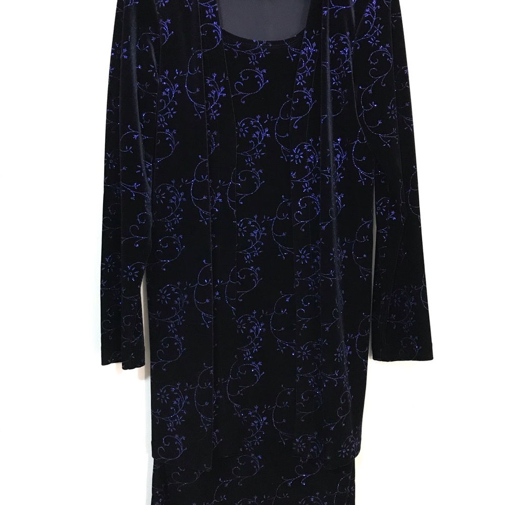 Holiday evening dress
